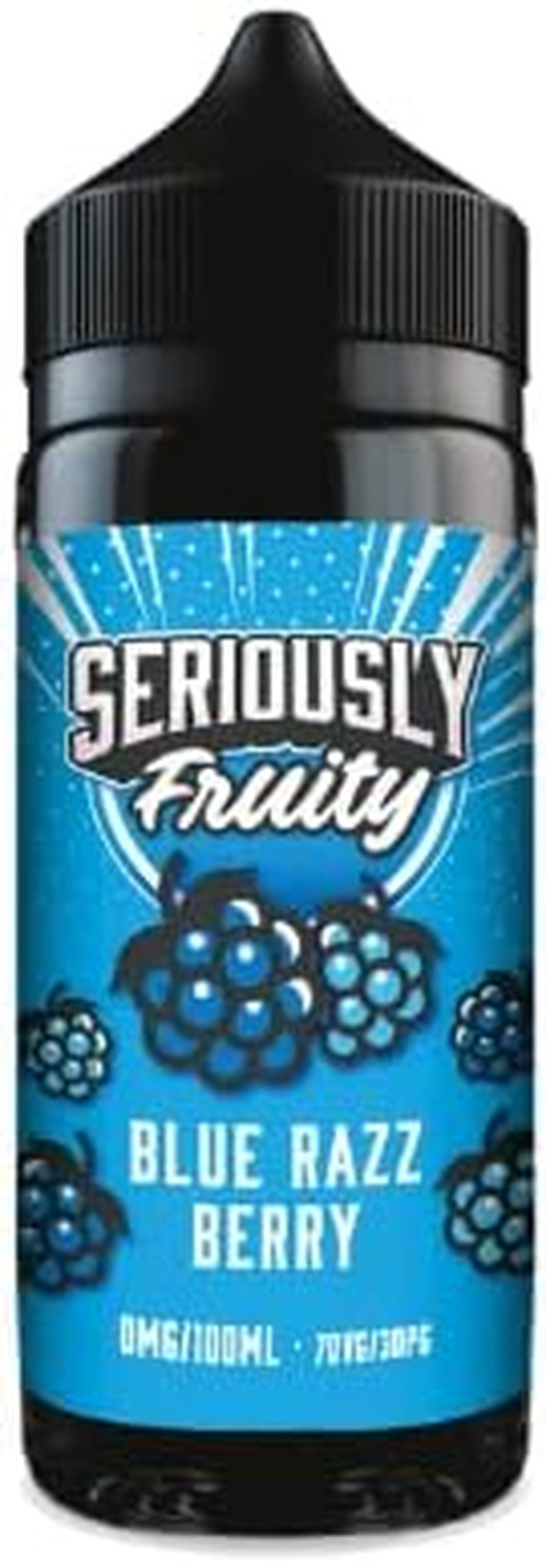 Doozy E Liquid Seriously Fruity Vape Nice Juice 0MG 100Ml Shortfill No Nicotine (Blue Razz Berry)