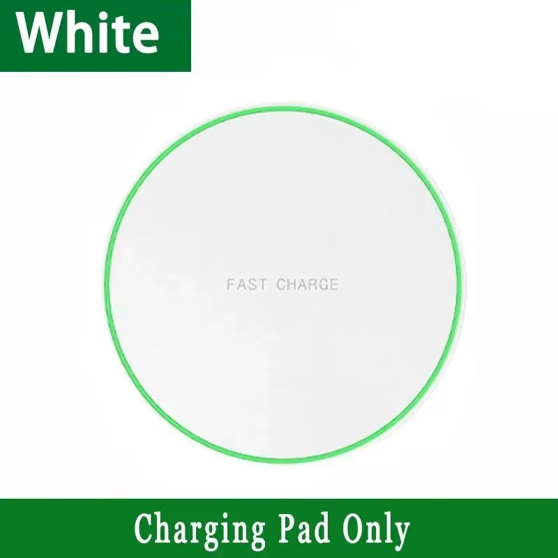 30W Wireless Charger Pad Stand for Iphone 15 14 13 12 11X8 Samsung Xiaomi Phone Chargers Induction Fast Charging Dock Station