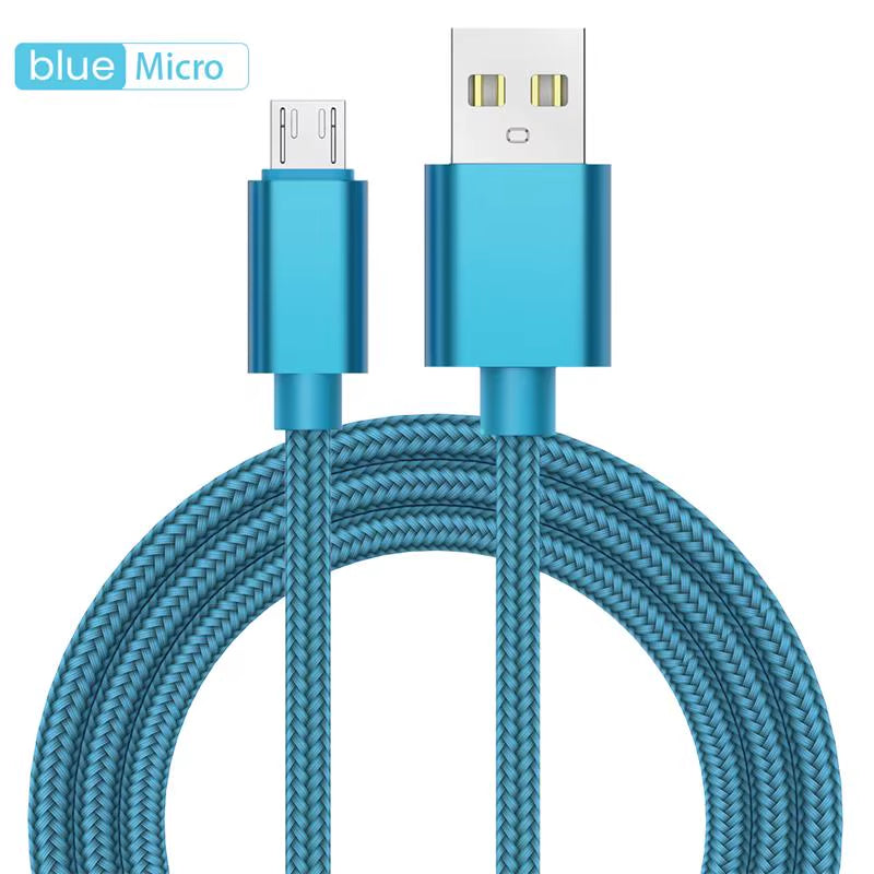 Micro USB Cable 3A Fast Charging Microusb Data Cables for Samsung Xiaomi Huawei Android Mobile Phone Chargers for Phone Cable