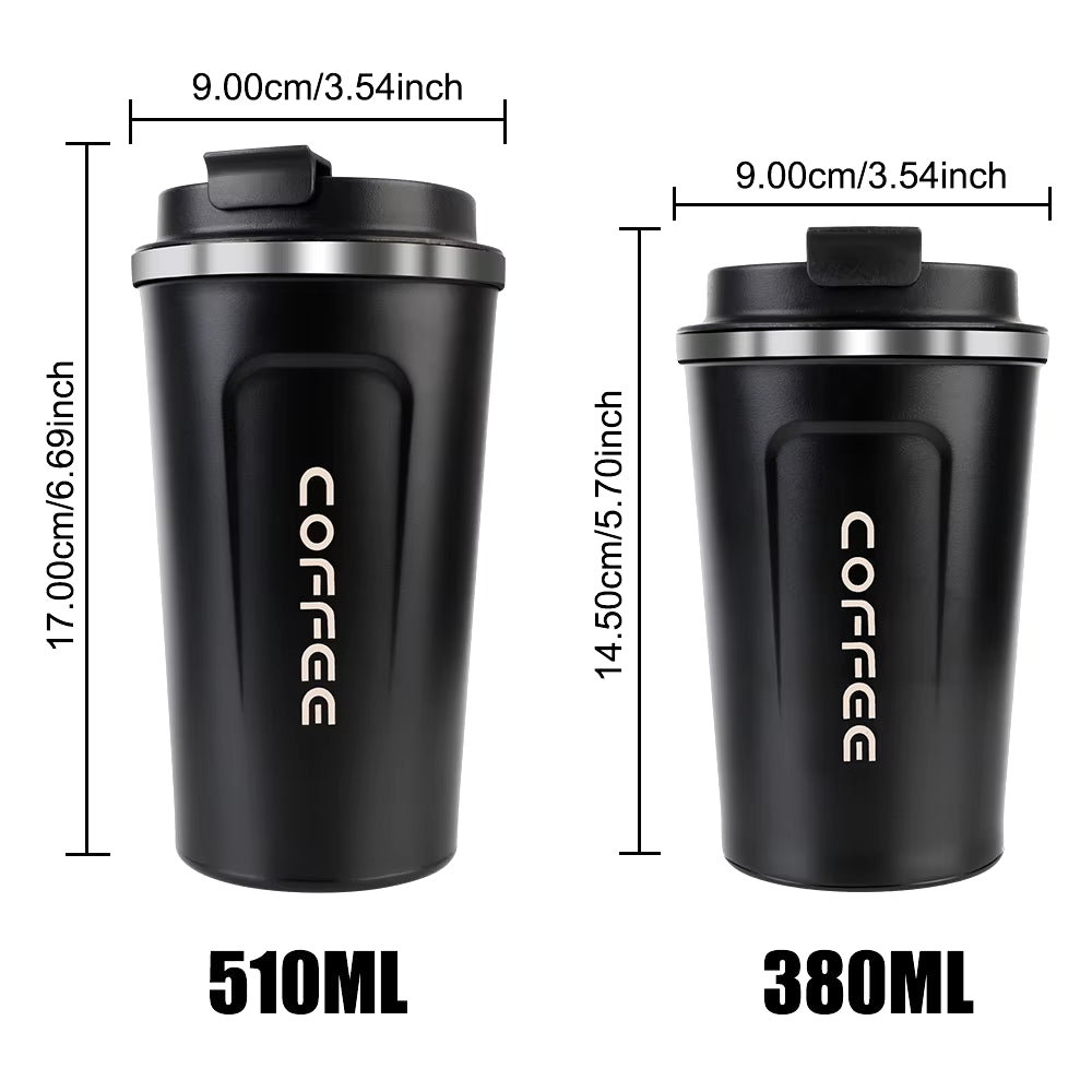 Leak Proof Thermos Mug for Tea, Water &amp; Coffee.