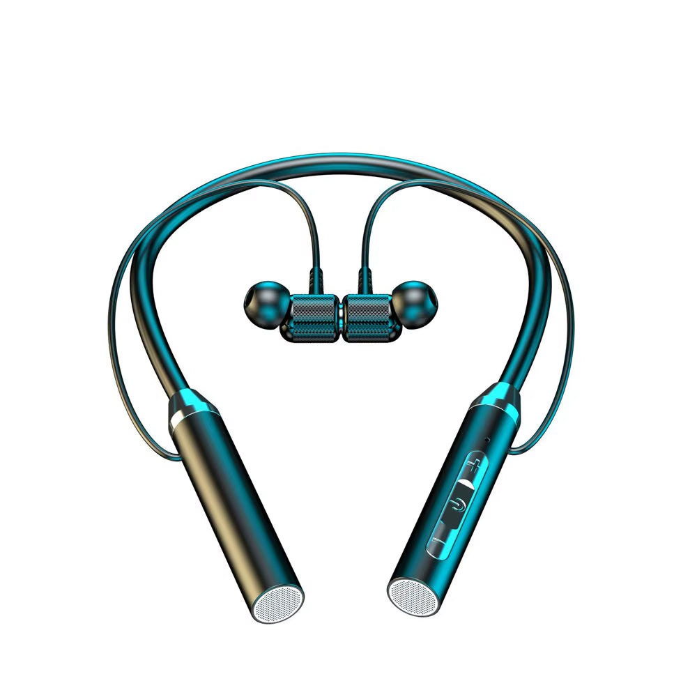 G01 Neck Hanging Bluetooth Wireless Headset Waterproof Sports Binaural in Ear Super Long Standby Battery Life