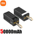 Xiaomi 100000Mah Solar Power Bank High-Capacity Built-In Cables External Battery LED Light Power Bank for Iphone Samsung 2024